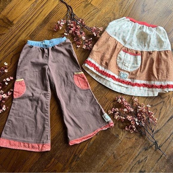 Swanky Baby Vintage Skirt and Pants - Picture 1 of 10